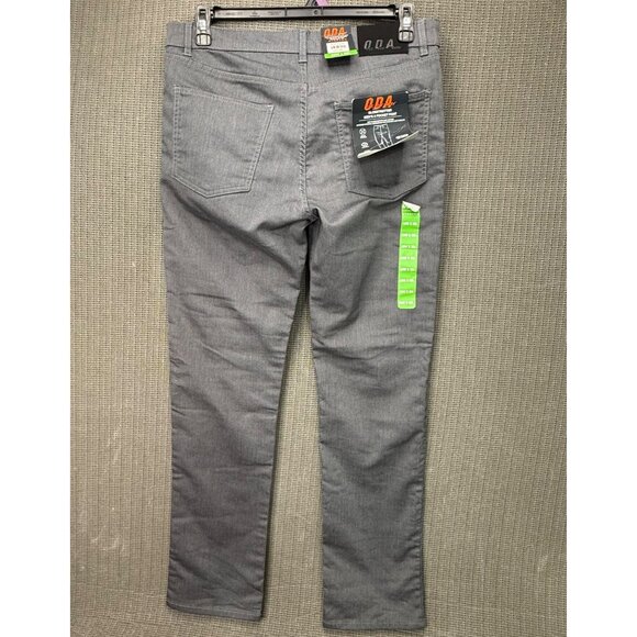 Oda Mens Size 33x32 Blue Globetrotter Modern Straight Fit Stretch Pants - Picture 1 of 9